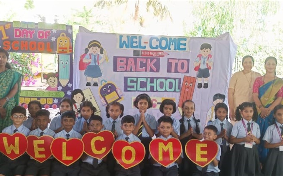 Aldel High School Reopening Day primary school